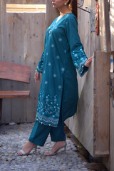 Chameli Studio Cypress Dream 3 Piece Unstitched Embroidered Cotton Lawn