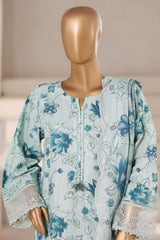 Signature By Sada Bahar Stitched 3 Piece Emb Khaddar Winter Collection'2025-SK-532-Turquoise