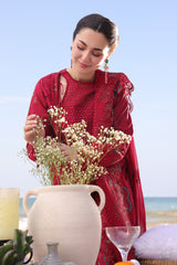 Hania By Imrozia Unstitched 3 Piece Luxury Lawn Collection-SL-82-Iswah