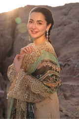 Hania By Imrozia Unstitched 3 Piece Luxury Lawn Collection'2025-SL 83 Ayzal