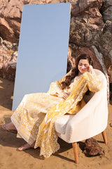 Hania By Imrozia Unstitched 3 Piece Luxury Lawn Collection-SL-85-Anaya