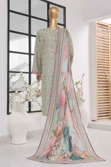 Bin Saeed Stitched 3 Piece Exclusive Printed Lawn Vol-01 Collection-SM-1428-Pista