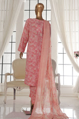 Bin Saeed Stitched 3 Piece Exc Printed Lawn Vol-02 Collection-SM-1713-Pink