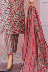 Bin Saeed Stitched 3 Piece Exclusive Printed Lawn Vol-05 Collection'2025-SM-1917-Skin