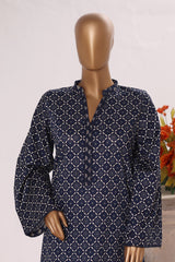 Bin Saeed Stitched 2 Piece Exclusive Printed Cotton Collection'2025-SM-2499-Blue