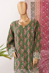 Chand bagh By Bin Saeed Stitched 3 Piece Emb Lawn Vol-03 Collection'2024-SM-612-Green