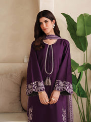 Ayra Solids by Garnet Stitched 3 Piece Collection'2025-Sofia