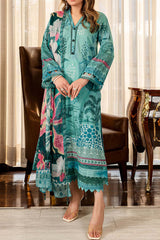 Signature Prints by Nureh Unstitched 3 Piece Printed Lawn Collection'2024-SP-90