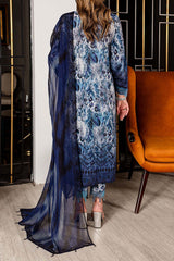 Signature Prints by Nureh Unstitched 3 Piece Printed Lawn Collection'2024-SP-94