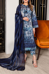 Signature Prints by Nureh Unstitched 3 Piece Printed Lawn Collection'2024-SP-94