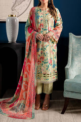 Signature Prints by Nureh Unstitched 3 Piece Printed Lawn Collection'2024-SP-97