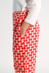 Sprinkles Stitched 1 Piece Summer Bottoms Women Collection'2025-Citrus Crop Straight Pant