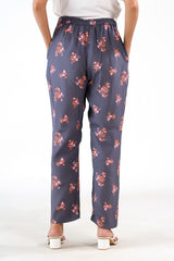 Sprinkles Stitched 1 Piece Summer Bottoms Women Collection'2025-Heather Grey Straight Pant