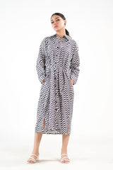 Sprinkles Stitched 1 Piece Summer Shirts Women Collection'2025-Illusion - Cambric
