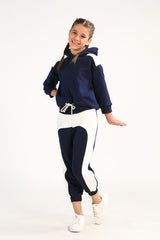 Sprinkles Stitched 2 Piece Winter Co Ord Sets Kids Collection'2025-Cozy Cloud Set - Navy