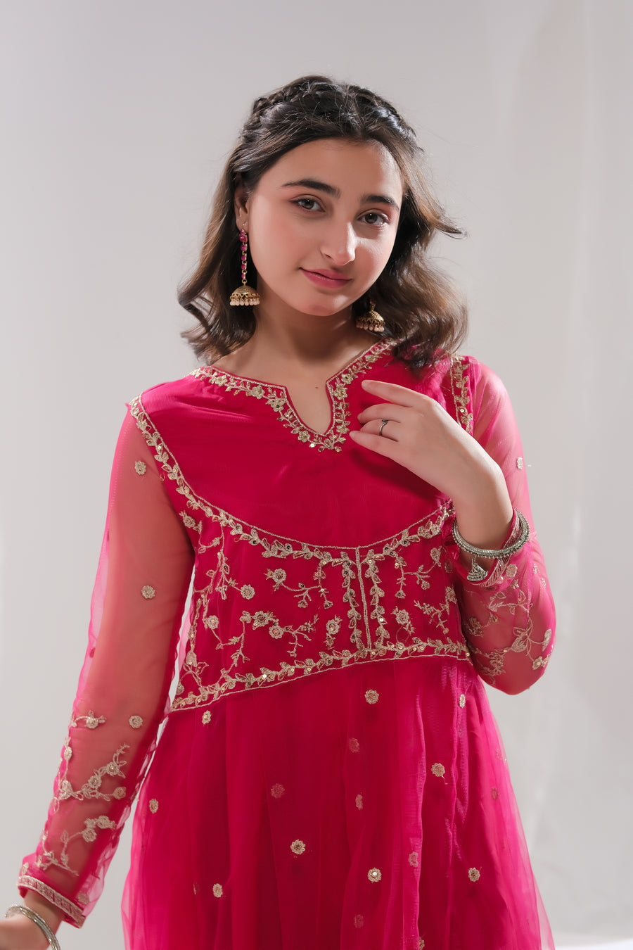 Sprinkles Stitched 2 Piece Formals Festive Kids Collection'2025-Suhana - 2pcs Embroidered Peshwas