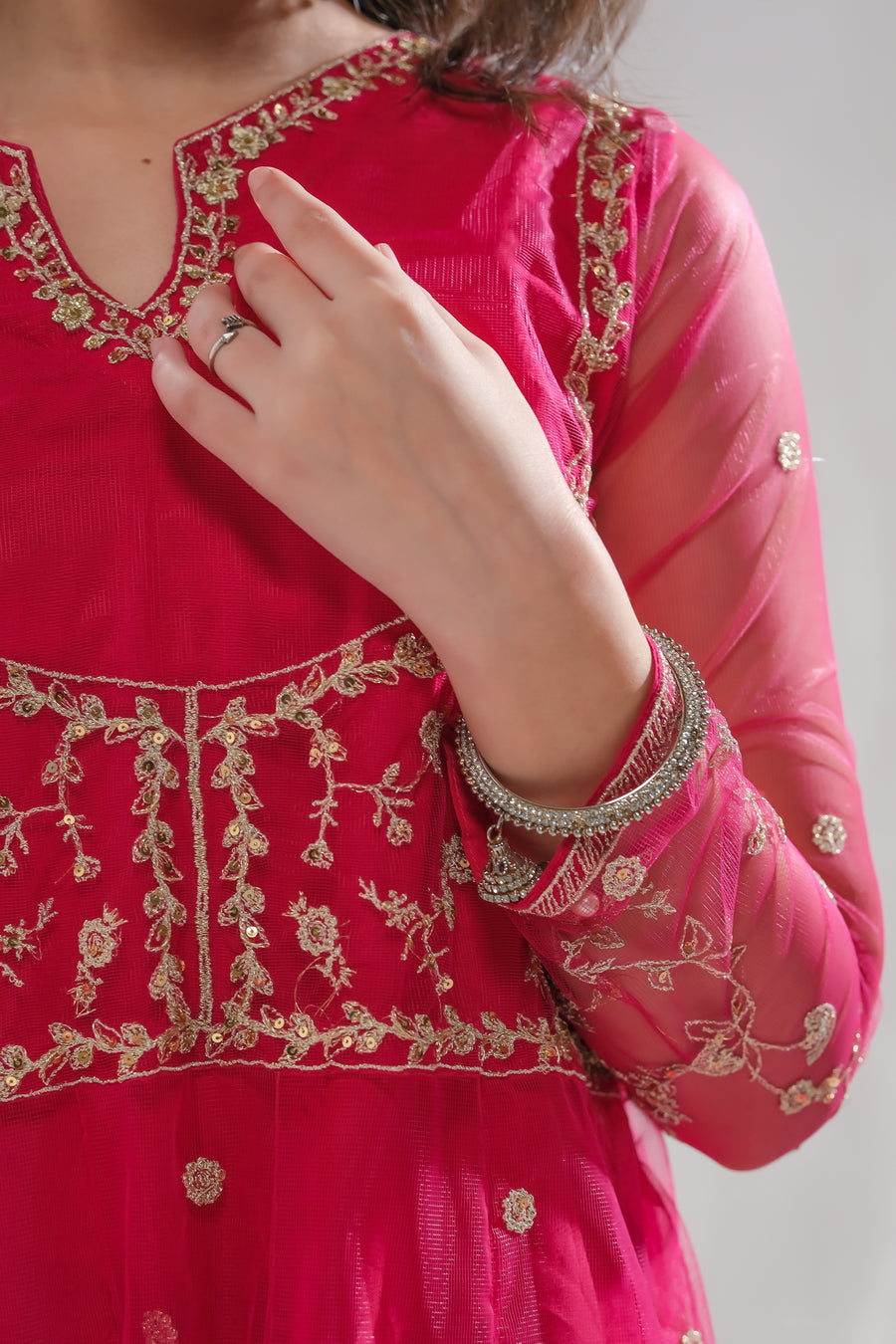 Sprinkles Stitched 2 Piece Formals Festive Kids Collection'2025-Suhana - 2pcs Embroidered Peshwas