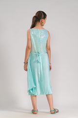 Sprinkles Stitched 1 Piece Formals Festive Kids Collection'2025-Aqua Glimmer