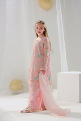 Sprinkles Stitched 3 Piece Formals Festive Kids Collection'2025-Aiza - 3-Piece Embroidered Set