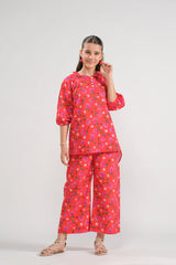 Sprinkles Stitched 2 Piece Summer Co Ord Sets Kids Collection'2025-Cherry Blossom - Co-ord Set