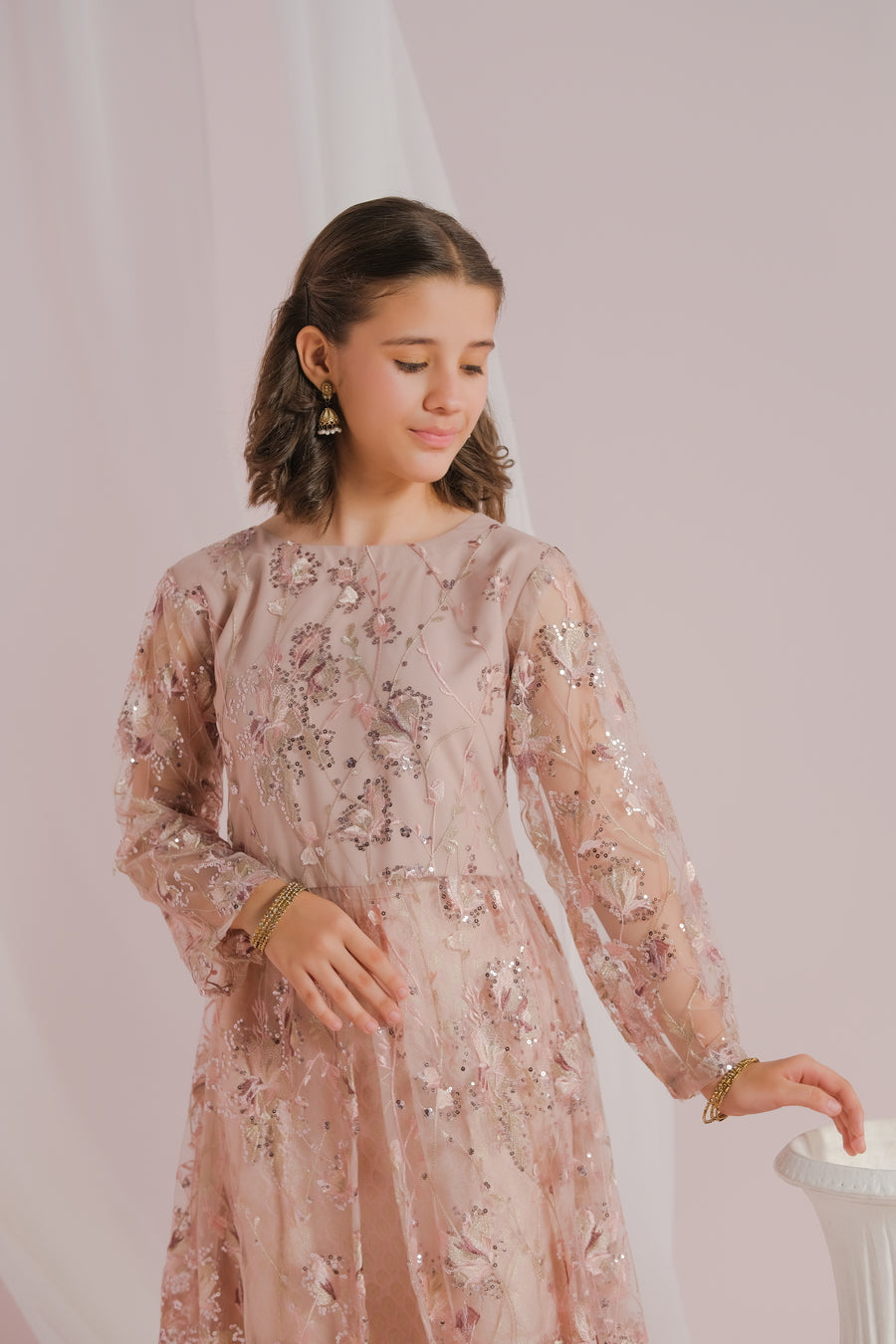 Sprinkles Stitched 2 Piece Formals Festive Kids Collection'2025-Meher - 2pcs