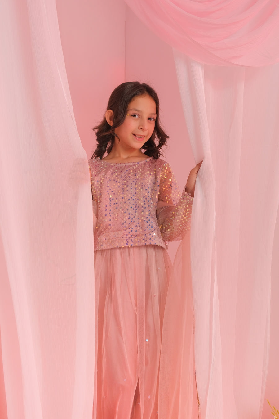 Sprinkles Stitched 3 Piece Formals Festive Kids Collection'2025-Star Glint - 3pcs