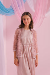 Sprinkles Stitched 2 Piece Formals Jumpsuit Kids Collection'2025-Mauve - 2pc - Jumpsuit & Outerwear