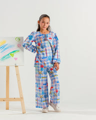 Sprinkles Stitched 2 Piece Summer Co Ord Sets Kids Collection'2025-Forest Picnic - 2pcs