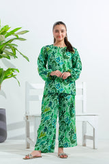 Sprinkles Stitched 2 Piece Summer Co Ord Sets Kids Collection'2025-Leafy Whimsy - 2pcs