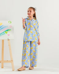 Sprinkles Stitched 2 Piece Summer Co Ord Sets Kids Collection'2025-Sunbeam Shapes - 2pcs