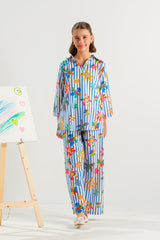 Sprinkles Stitched 2 Piece Summer Co Ord Sets Kids Collection'2025-Confetti Carnival - 2pcs