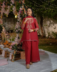 Sprinkles Stitched Formals Festive Kids-Anarkali - 3pcs