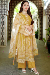 Bahar e Nau By Aayra Stitched 3 Piece Emb Lawn Suit-LL008SP1