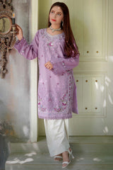 Bahar e Nau By Aayra Stitched 3 Piece Emb Lawn Suit-SH011SP1