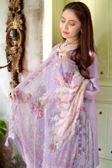 Bahar e Nau By Aayra Stitched 3 Piece Emb Lawn Suit-SH011SP1