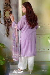 Bahar e Nau By Aayra Stitched 3 Piece Emb Lawn Suit-SH011SP1