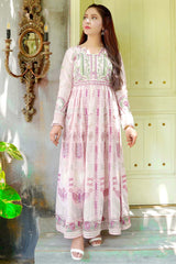 Bahar e Nau By Aayra Stitched 3 Piece Emb Lawn Suit-SH006SP1