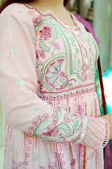 Bahar e Nau By Aayra Stitched 3 Piece Emb Lawn Suit-SH006SP1