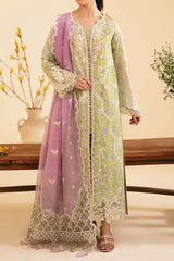 Qlinekari By Qalamkar Unstitched 3 Piece Emb Lawn Collection'2024-SQ-10-Vehja