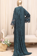 Themes Stitched 3 Piece Emb Marina Winter Kaftan Suit-SR-020-GREEN