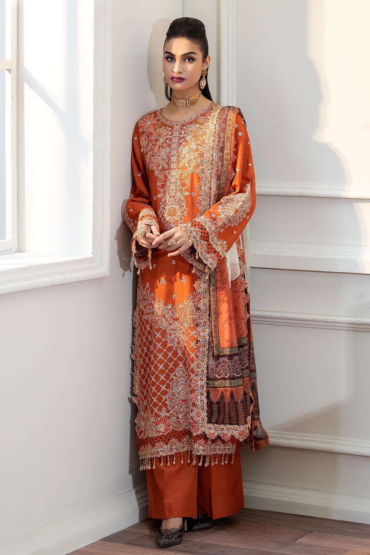 Zabrang By Imrozia Serene Unstitched 3 Piece Formals Collection'2025-SRS-13 Zevar