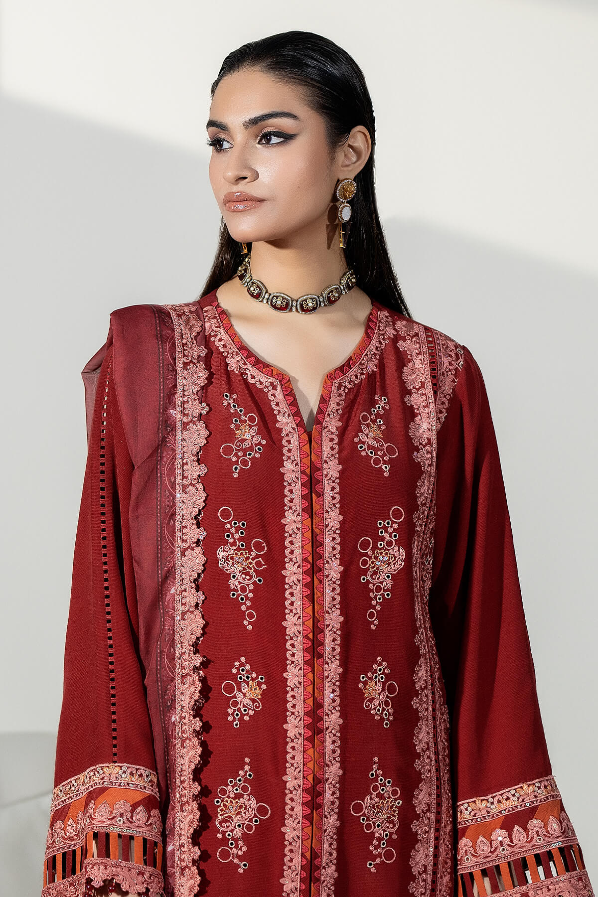Zabrang By Imrozia Serene Unstitched 3 Piece Formals Collection'2025-SRS-17 Aarzoo