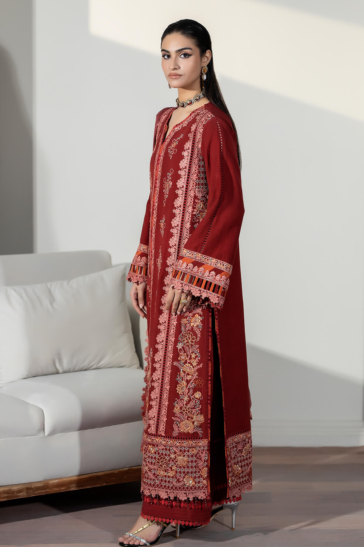 Zabrang By Imrozia Serene Unstitched 3 Piece Formals Collection'2025-SRS-17 Aarzoo