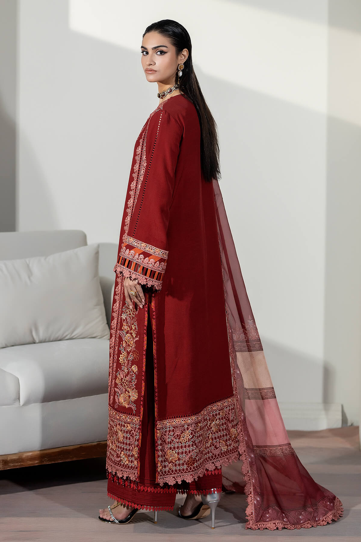 Zabrang By Imrozia Serene Unstitched 3 Piece Formals Collection'2025-SRS-17 Aarzoo