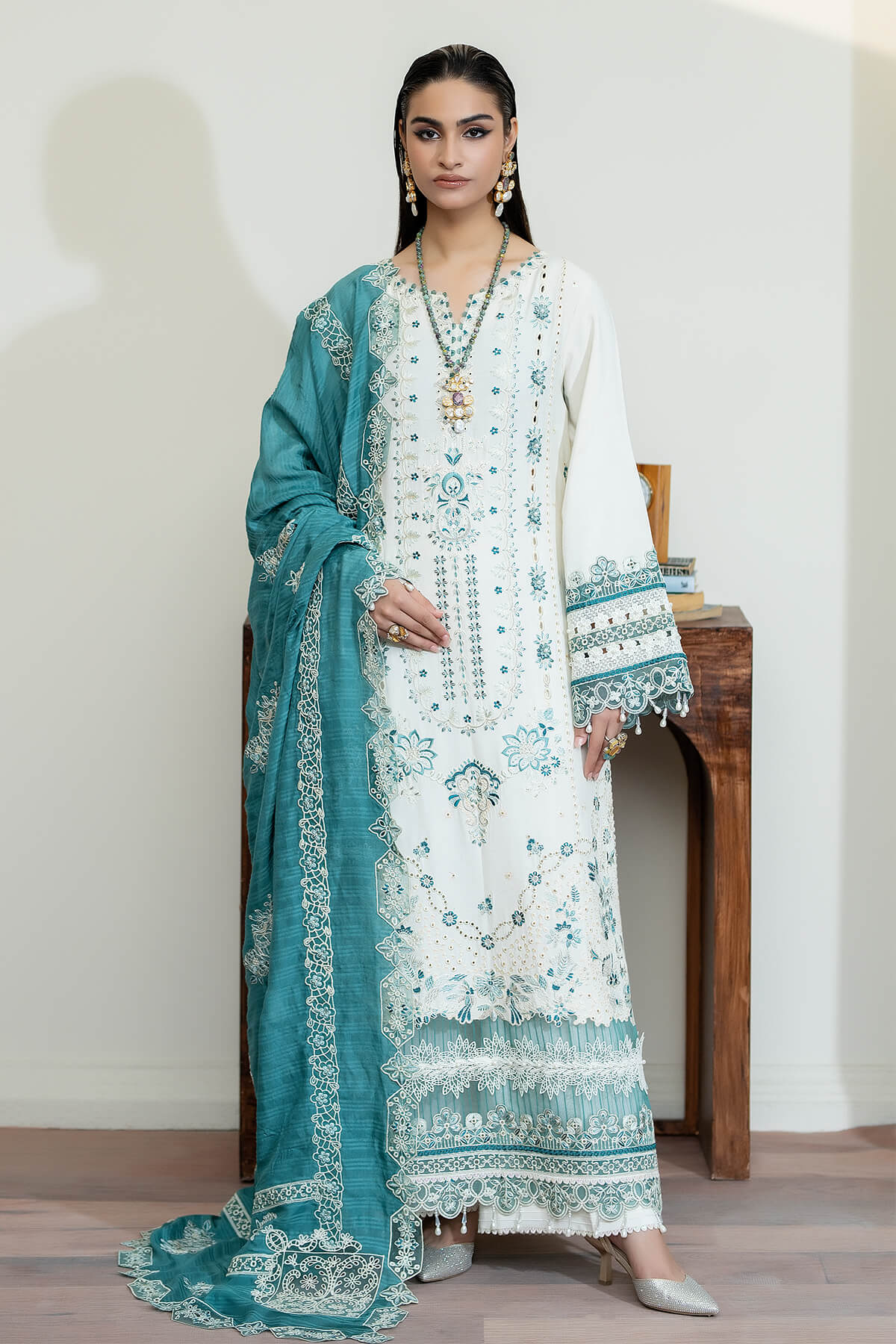 Zabrang By Imrozia Serene Unstitched 3 Piece Formals Collection'2025-SRS-20 Rangrez