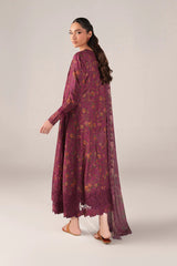 Iznik Unstitched 3 Piece Spring Summer Suit-SS-04