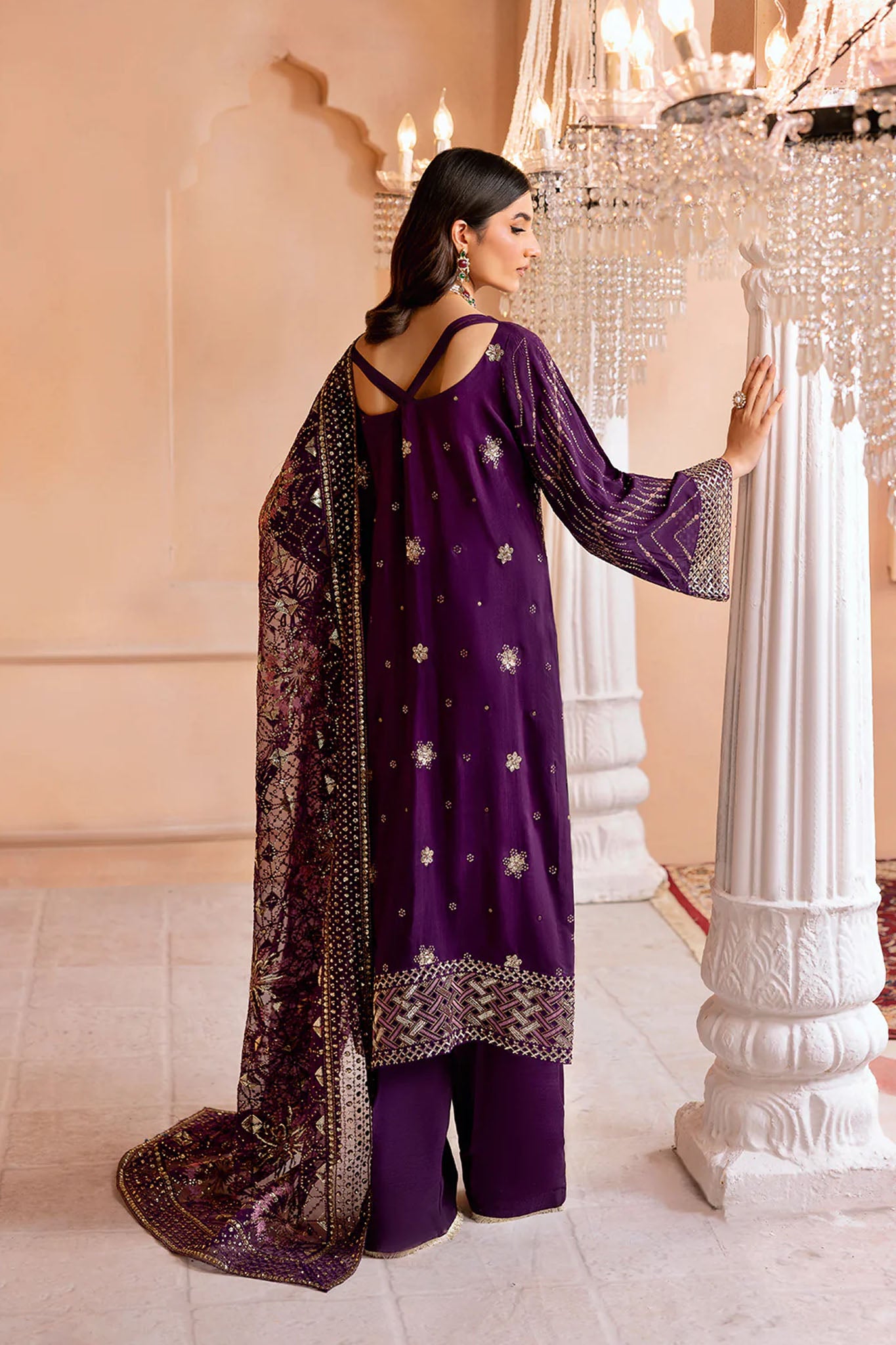 Shehnai by Ramsha Unstitched 3 Piece Raw Silk Vol- 01 Collection'2025-SS-104
