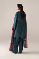 Iznik Unstitched 3 Piece Spring Summer Suit-SS-10