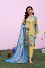 Mirha By Sahar Unstitched 3 Piece Printed Lawn Suit-SS1-26-03
