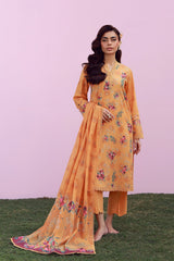 Mirha By Sahar Unstitched 3 Piece Printed Lawn Suit-SS1-26-07